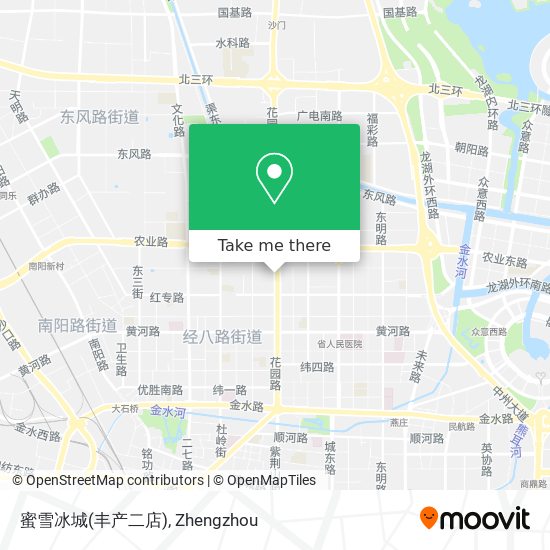 蜜雪冰城(丰产二店) map