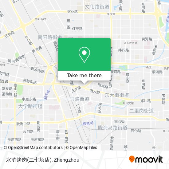 水浒烤肉(二七塔店) map