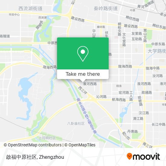 啟福中原社区 map