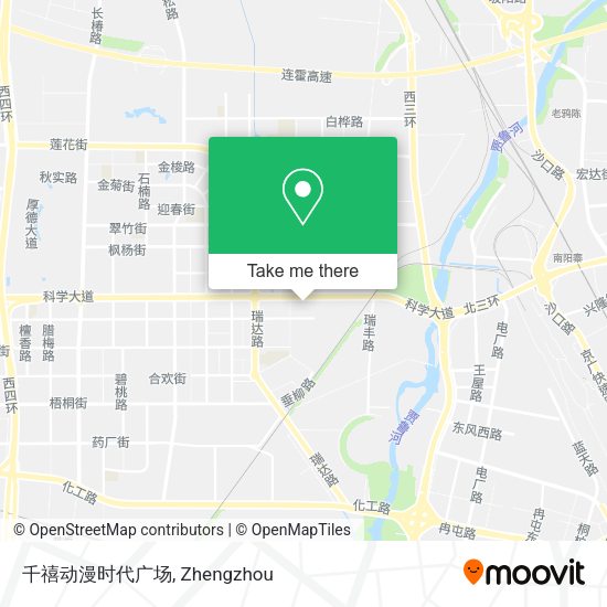 千禧动漫时代广场 map