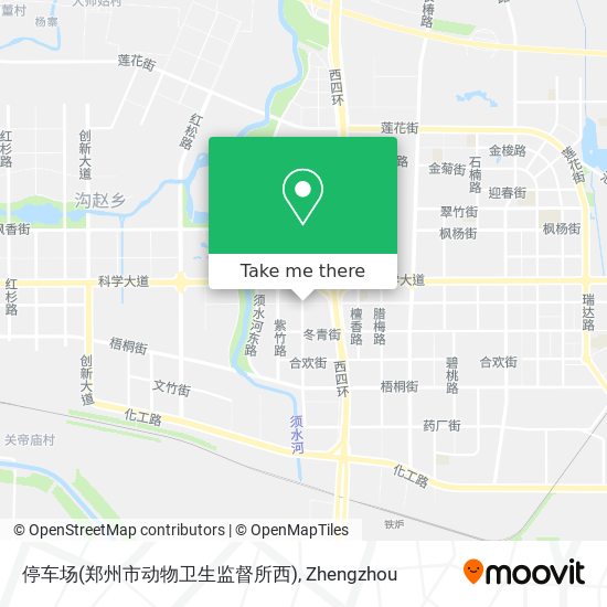 停车场(郑州市动物卫生监督所西) map