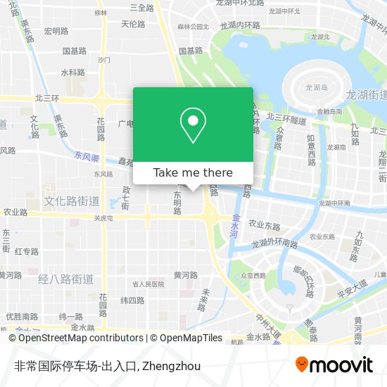 非常国际停车场-出入口 map