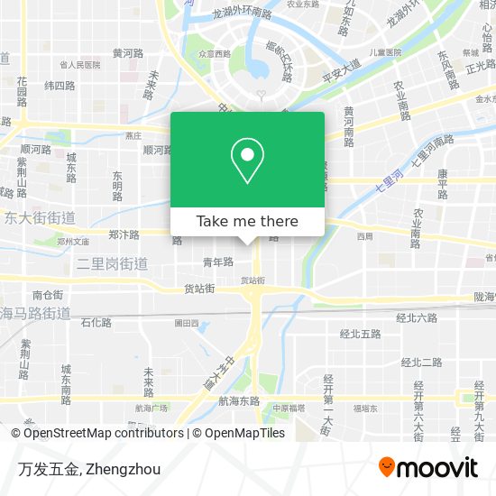 万发五金 map