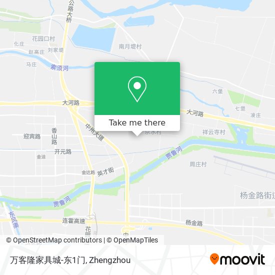 万客隆家具城-东1门 map