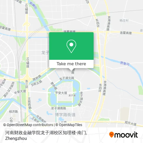 河南财政金融学院龙子湖校区知理楼-南门 map