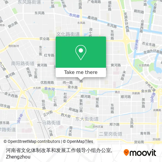 河南省文化体制改革和发展工作领导小组办公室 map