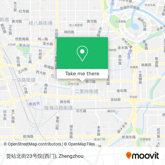 货站北街23号院(西门) map