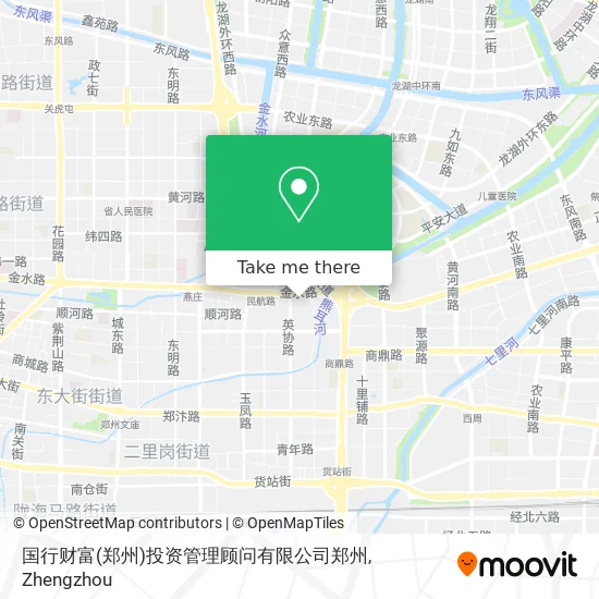 国行财富(郑州)投资管理顾问有限公司郑州 map