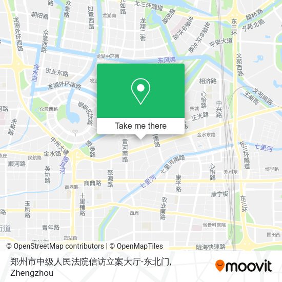 郑州市中级人民法院信访立案大厅-东北门 map
