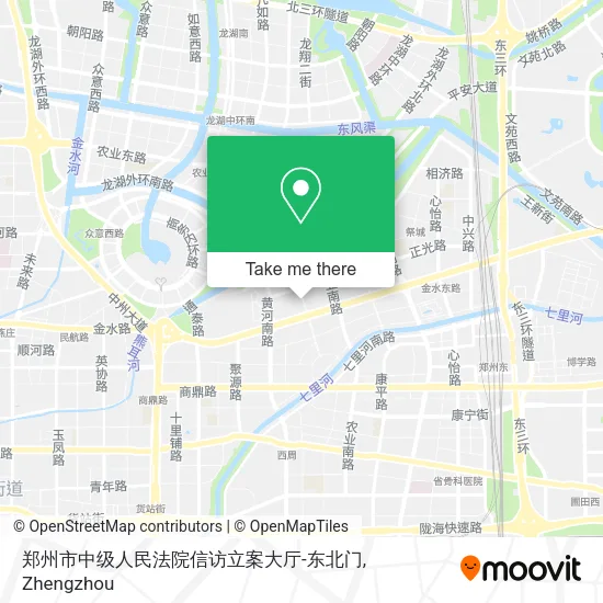 郑州市中级人民法院信访立案大厅-东北门 map