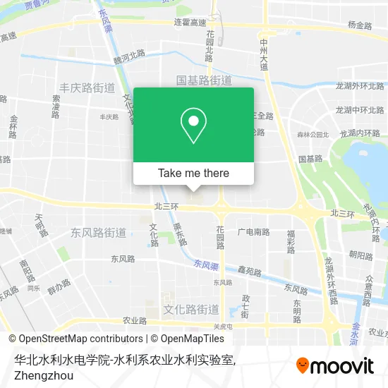 华北水利水电学院-水利系农业水利实验室 map