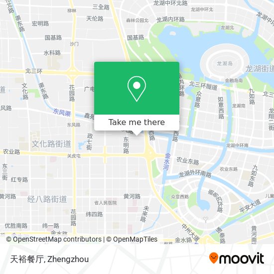 天裕餐厅 map