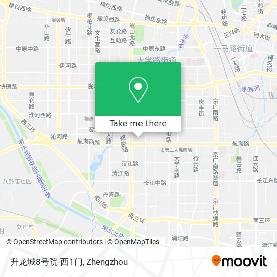 升龙城8号院-西1门 map