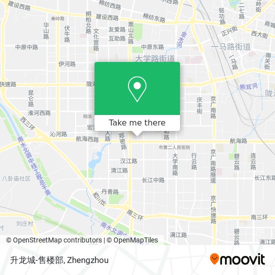 升龙城-售楼部 map
