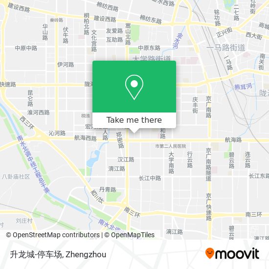 升龙城-停车场 map