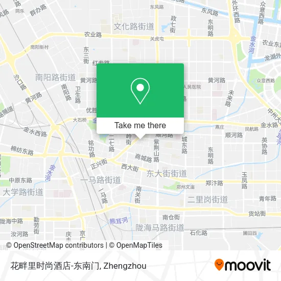 花畔里时尚酒店-东南门 map