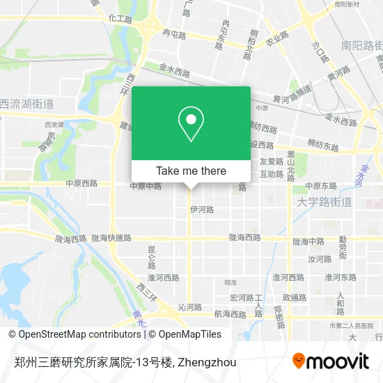 郑州三磨研究所家属院-13号楼 map