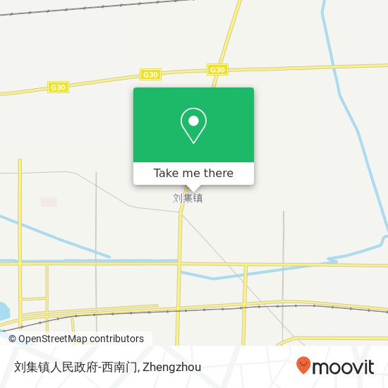 刘集镇人民政府-西南门 map