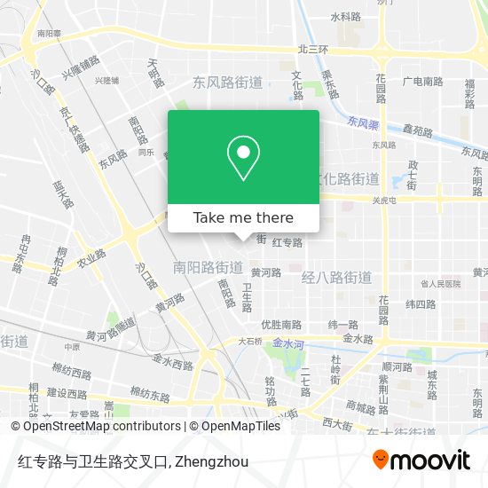 红专路与卫生路交叉口 map