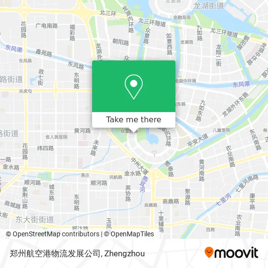 郑州航空港物流发展公司 map