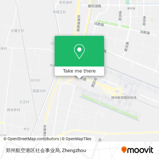 郑州航空港区社会事业局 map