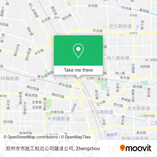 郑州市市政工程总公司隧道公司 map