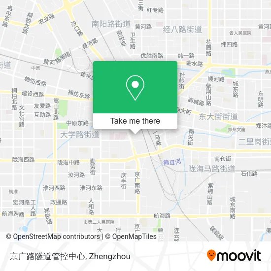 京广路隧道管控中心 map