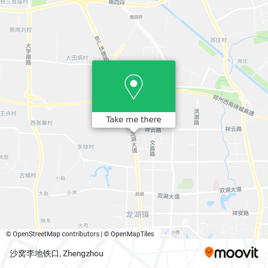 沙窝李地铁口 map