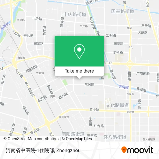 河南省中医院-1住院部 map