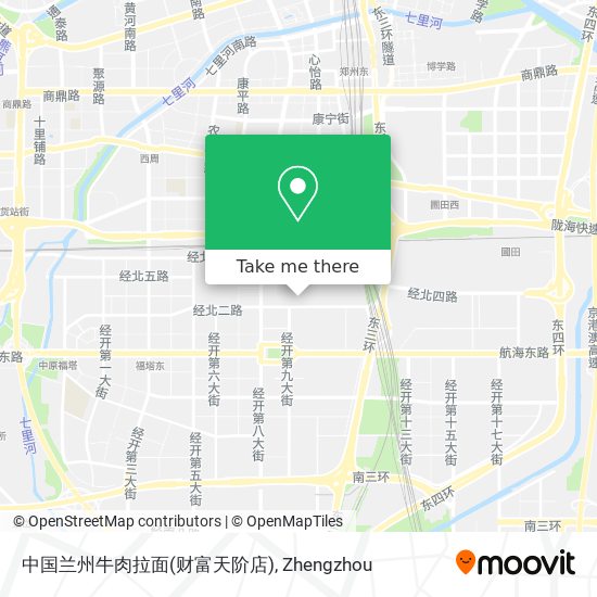中国兰州牛肉拉面(财富天阶店) map