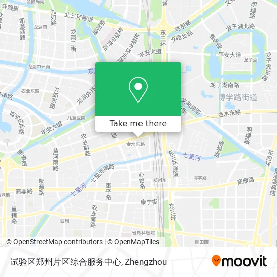 试验区郑州片区综合服务中心 map