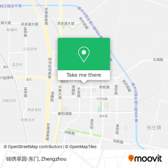 锦绣翠园-东门 map