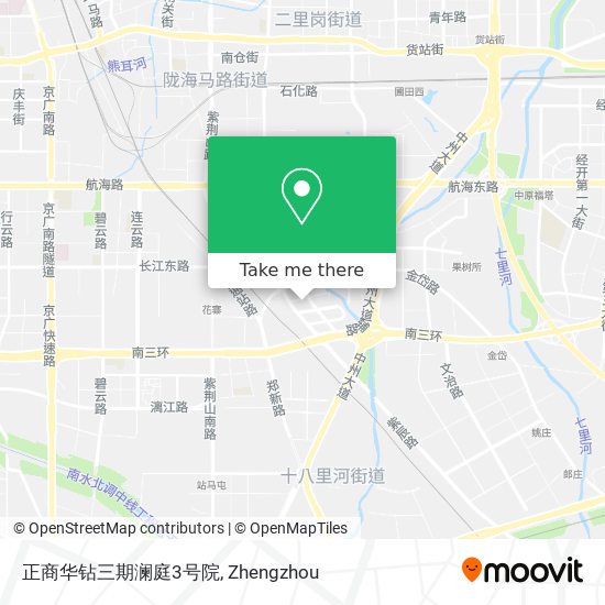 正商华钻三期澜庭3号院 map