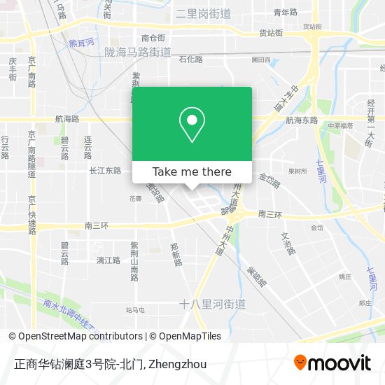 正商华钻澜庭3号院-北门 map