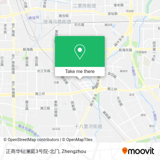 正商华钻澜庭3号院-北门 map