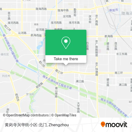黄岗寺兴华街小区-北门 map