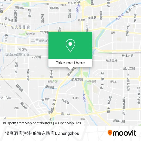 汉庭酒店(郑州航海东路店) map