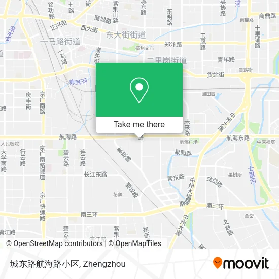 城东路航海路小区 map