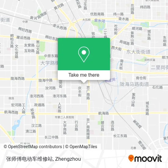 张师傅电动车维修站 map