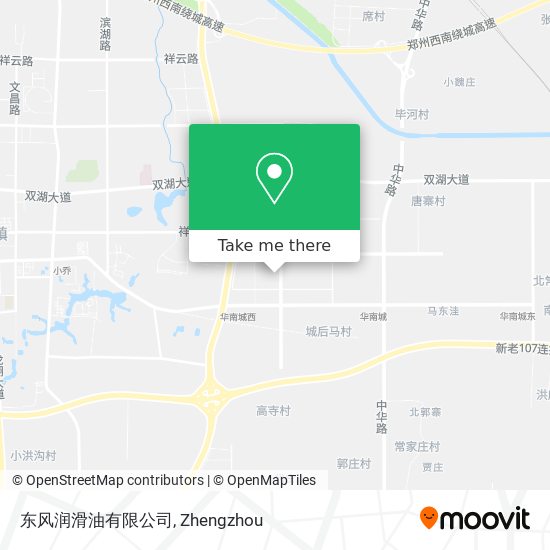 东风润滑油有限公司 map