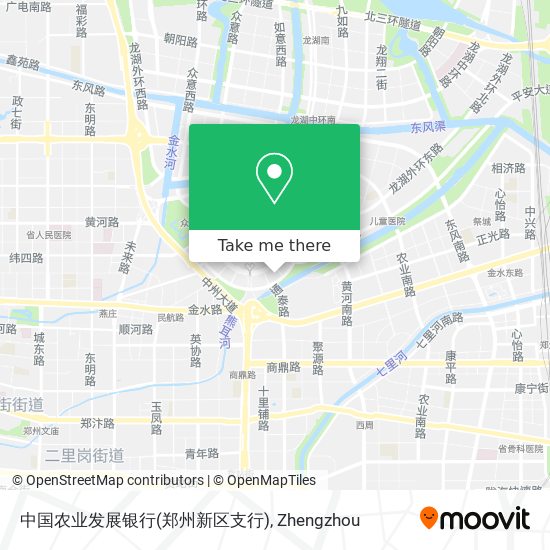 中国农业发展银行(郑州新区支行) map