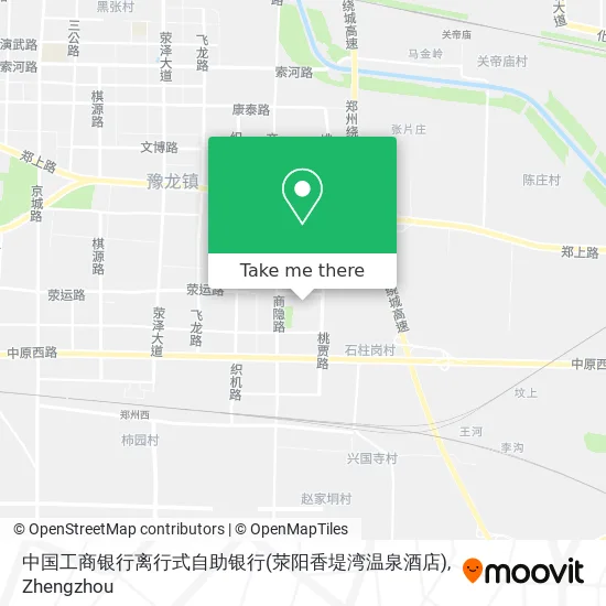 中国工商银行离行式自助银行(荥阳香堤湾温泉酒店) map