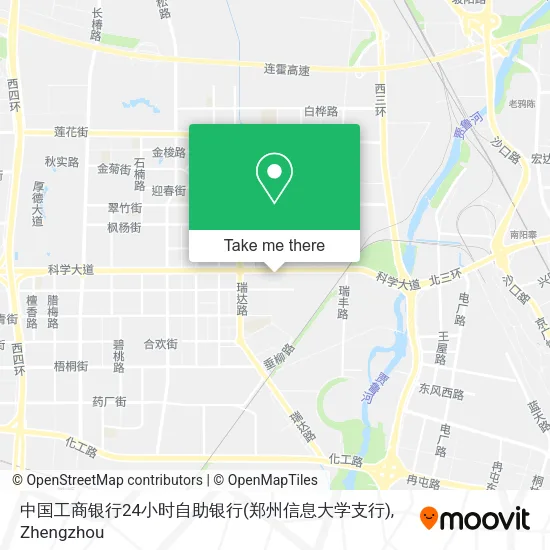 中国工商银行24小时自助银行(郑州信息大学支行) map