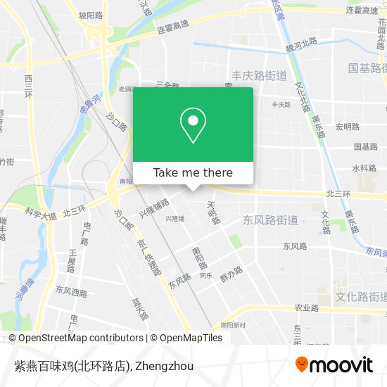 紫燕百味鸡(北环路店) map