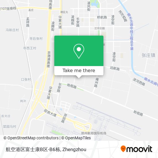 航空港区富士康B区-B6栋 map
