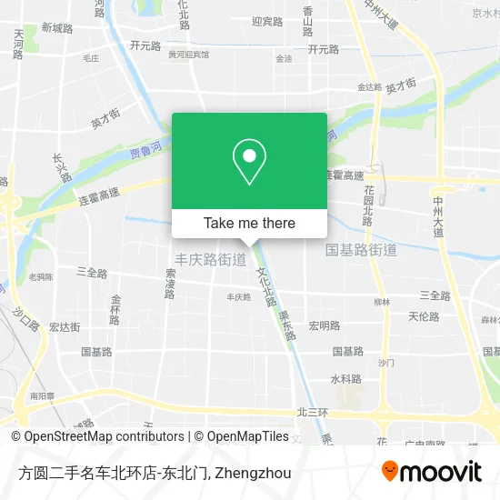 方圆二手名车北环店-东北门 map