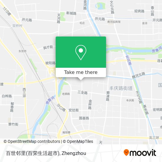 百世邻里(百荣生活超市) map