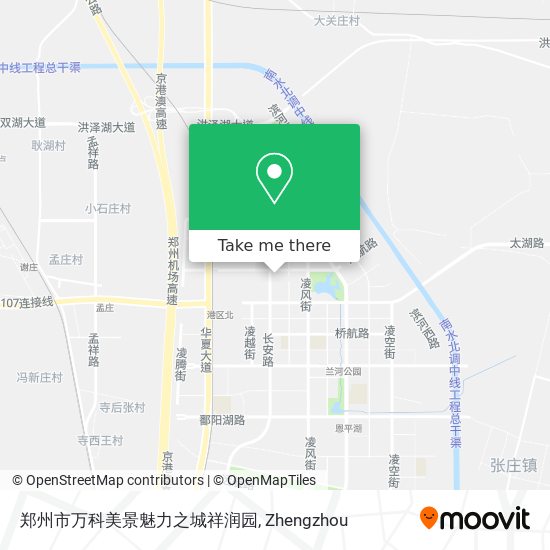 郑州市万科美景魅力之城祥润园 map