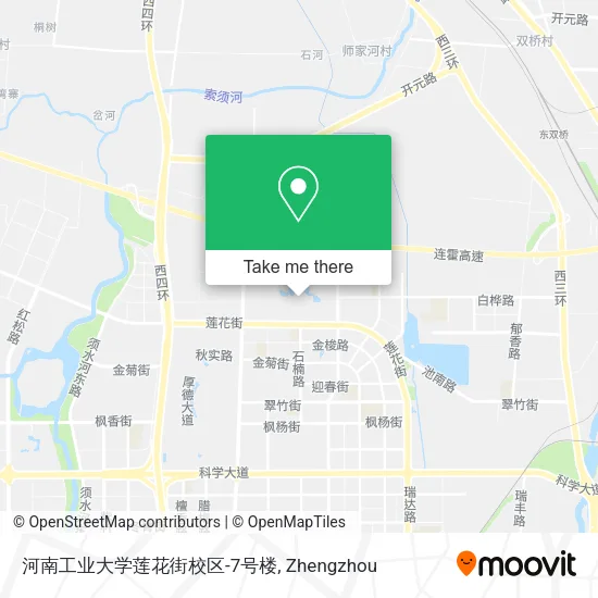河南工业大学莲花街校区-7号楼 map