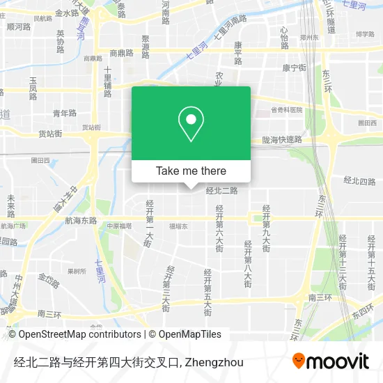 经北二路与经开第四大街交叉口 map